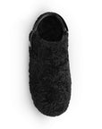 Mocasines negros tipo zuecos con plataforma | Mod.4900069