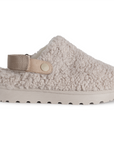 Mocasines beige tipo zuecos con plataforma | Mod.4900070