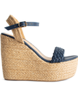 Alpargata Marino Mujer Plataforma Yute Trenzado Moda Dama 3360378