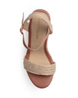 Alpargata Cafe Beige Mujer Casual Descubierta Moda Verano Dama 3360423