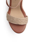 Alpargata Cafe Beige Mujer Casual Descubierta Moda Verano Dama 3360423