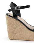 Alpargata Negro Mujer Casual Descubierta Moda Verano Dama 3360439