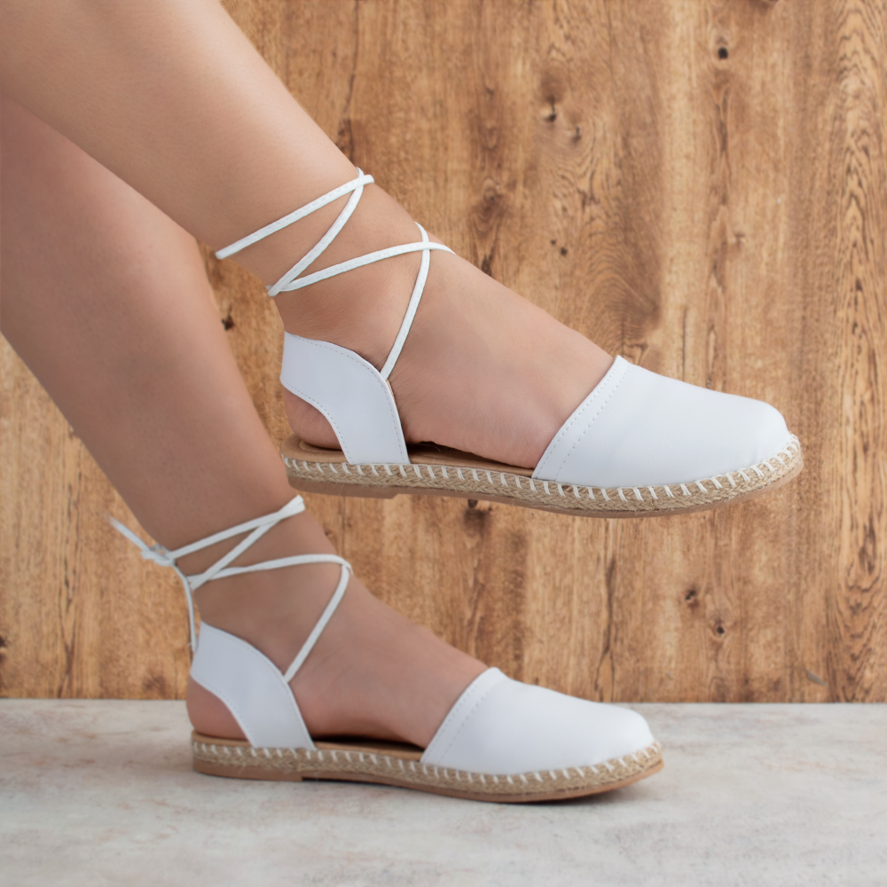 Alpargatas Blancas Zapatillas Yute Mujer Yute Plataforma