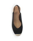 Alpargatas Negro Casual Mujer Confort Resorte Moda 4870018