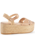 Alpargata Maquillaje Plataforma Corrida Yute Tiras Cruzadas Pulsera 4040651