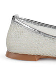 Balerinas Plata Mujer Estilo Elegante Comoda Hebilla Moda Flats 3201408