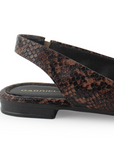 Balerina Cafe Casual Dama Piso Puntal Destalonada Moda Flats 4930013