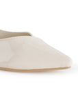 Balerinas Beige Mujer Destalonada Hebilla Comoda Casual Flats 4930039