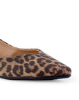 Balerina Cafe Negro Casual Dama Piso Puntal Destalonada Moda Flats 4930009