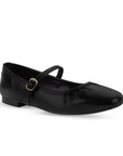 Balerina Negro Mujer Casual Pulsera Moda Comodo Zapato Dama 3402918