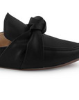 Mules Negro Dama Nudo Flats Destalonado Piso Casual Elegante 1750227