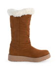 Bota Cafe Para Mujer Invierno Casual Peluche Moda Dama 3201283