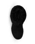 Botin Negro Mujer Invernal Peluche Plataforma Alta Casual Comoda 3201292