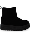 Bota Negro Mujer Confortable Invernal Plataforma Alta Dama Moda 3201294