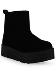 Bota Negro Mujer Confortable Invernal Plataforma Alta Dama Moda 3201294