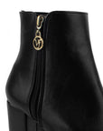 Botin Negro Mujer Casual Moda Elegante Tacon Alto Botas Para Dama 3201376
