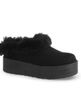 Botas Negro Cortas Mujer Invernal Peluche Comodo Tendencia 3201400