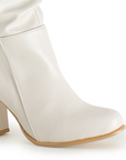 Botas Beige Moda Mujer Comodas Elegantes Tacon Alto Moda 4340138