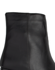 BOTA NEGRO BOTÍN TACÓN ANCHO CASUAL PLATAFORMA DAMA MODA 1710547