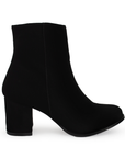 Botas Negro Mujer Casual Tacon Comodo Moda Dama Botin Para Dama 1710560