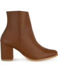 Bota Cafe Mujer Tacon Casual Botin Dama 1710584
