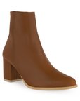 Bota Cafe Mujer Tacon Casual Botin Dama 1710584