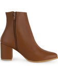Bota Cafe Mujer Tacon Casual Botin Dama 1710584