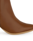 Bota Cafe Mujer Tacon Casual Botin Dama 1710584