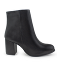 Botas Negro Mujer Casual Tacon Comodo Moda Dama Botin Para Dama 1710607
