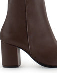 BOTAS CAFE CORTAS BOTÍN MUJER CASUAL DAMA 1710618
