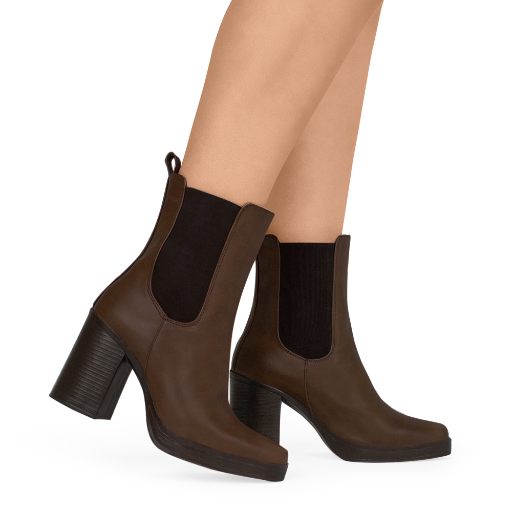 Botas Marrones Botines Primavera 2021 Mujer Rocio Weide Botin Unas