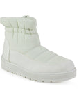 Bota Beige Mujer Invierno Casual Comoda Ajuste Resorte Moda 4870032