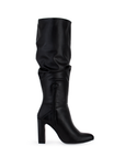 Botas Negro Largas Para Mujer Casual Tacon Alto Moda Elegante 3430037