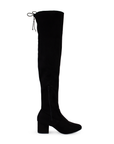 Bota Negro Larga Mujer Formal Maxibota Casual Para Dama Tacon Bajo 3270221