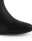 Bota Negro Dama Hebilla Adorno Moda Elastico Puntal Tacon Ancho 3270313