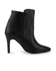 Bota Negro Mujer Puntal Tacon Delgado Botin Formal Dama Casual 4040805