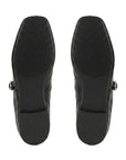 Duo de flats vino y negros con talón descubierto y correa ajustable | Mod.340D3051-3052
