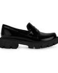Mocasin Negro Plataforma Chunky Dama Casual Formal Zapato Mujer 3201272