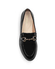 Mocasin Negro Mujer Casual Herraje Elegante Zapato Para Dama 4910029