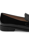 Mocasin Negro Mujer Casual Herraje Elegante Zapato Para Dama 4910029
