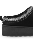 Botas Negro Cortas Dama Peluche Invernales Moda Plataforma Casual 4870009