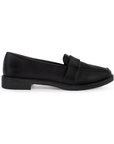 Mocasin Negro Dama Casual Piso Comodo Zapato Para Mujer Formal 4030111