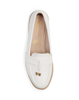 Mocasin Beige Dama Piso Motitas Casual Moda Comodo Formal Mujer 4030114