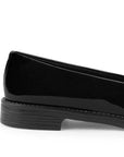 Mocasin Negro Dama Casual Elegante Comodo Moño Moda 4030125