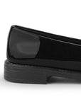 Mocasin Negro Dama Casual Detalle Elegante Piso Moda 4030128