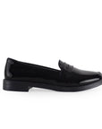 Mocasín Negro Dama Casual Piso Zapato Mujer Moda Elegante 4030032