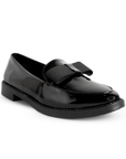 Mocasín Negro Mujer Piso Casual Puntal Elegante Moda Dama 4030054