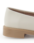Mocasin Beige Dama Casual Piso Basico Elegante Cadena 4030095