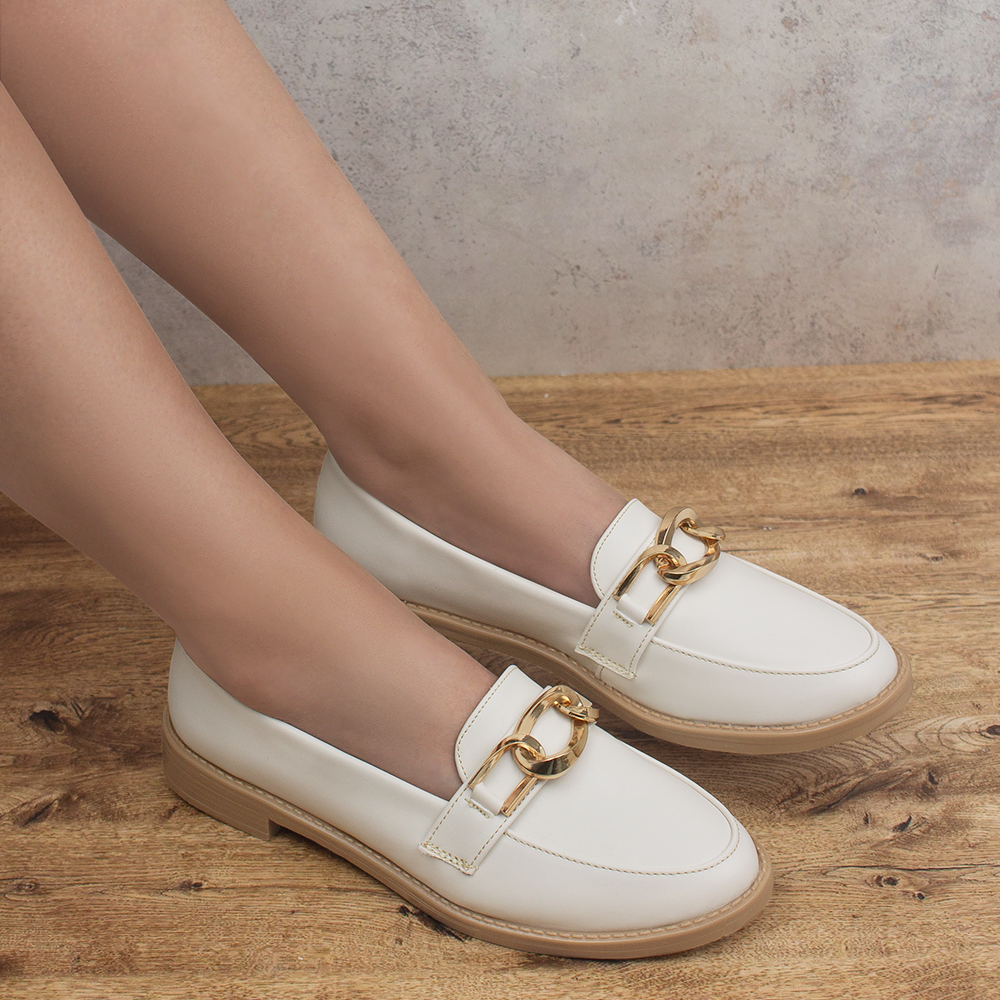 Pediconfort - Mocasines Mujer, Beige (Beige), 36 EU