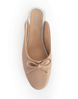 Mules Maquillaje Casual Moño Zapato Piso Mujer Balerina Moda 3402611